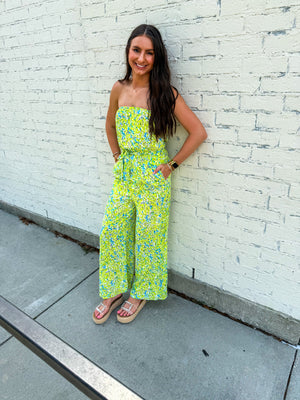 Lime Luxe Jumpsuit