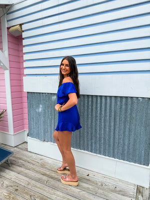 Off the shoulder Romper