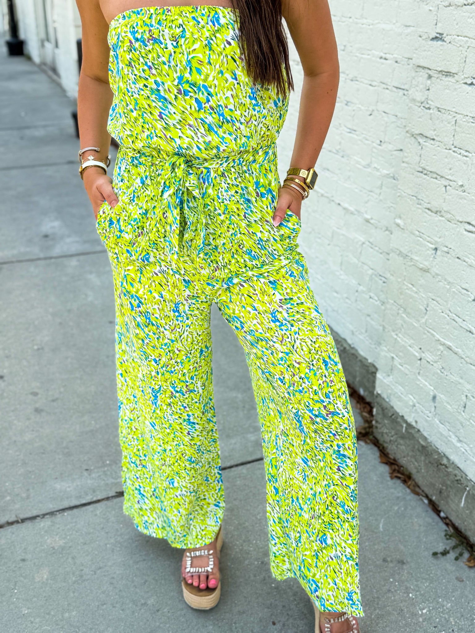 Lime Luxe Jumpsuit