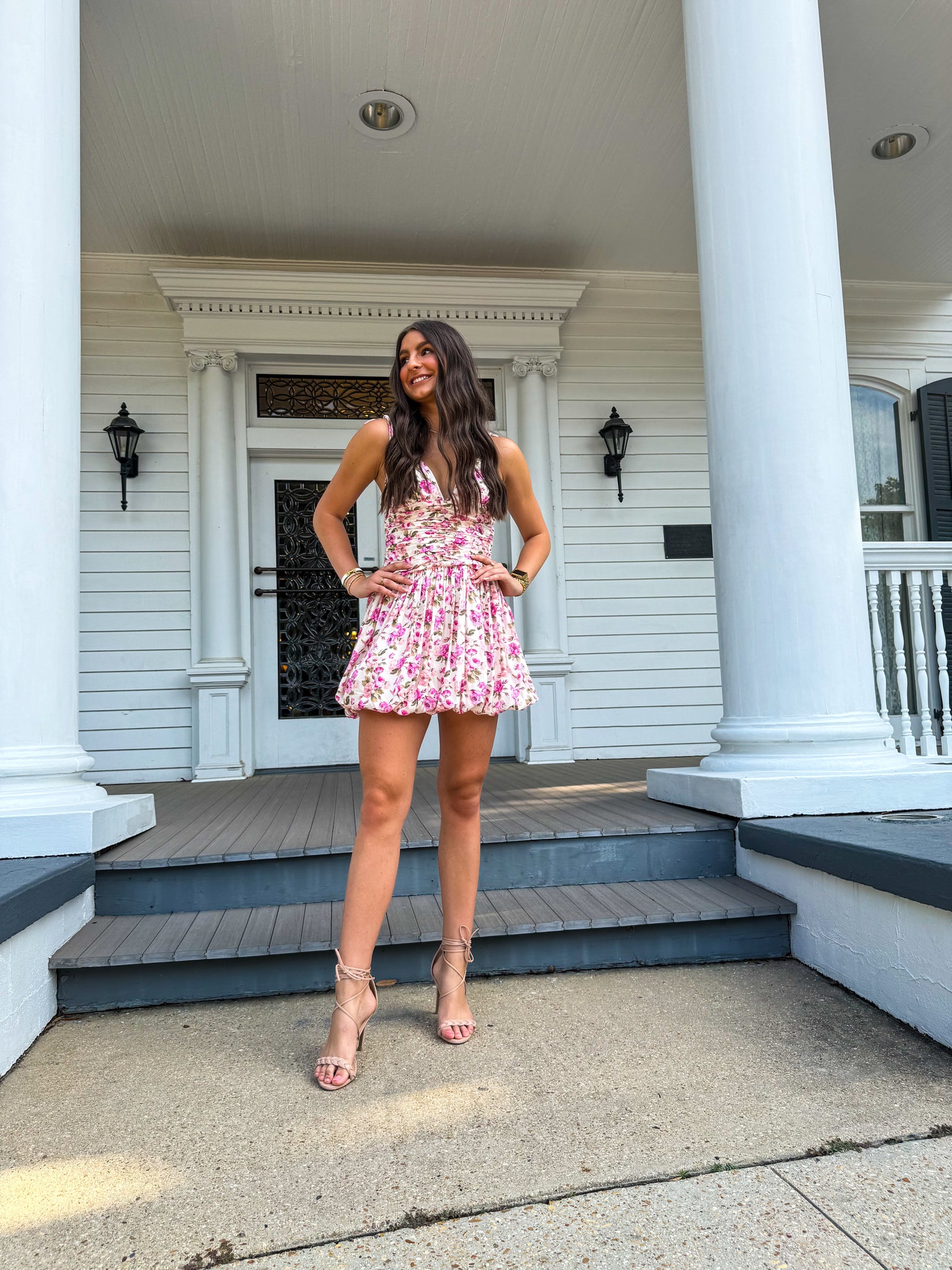 Floral bubble Dress