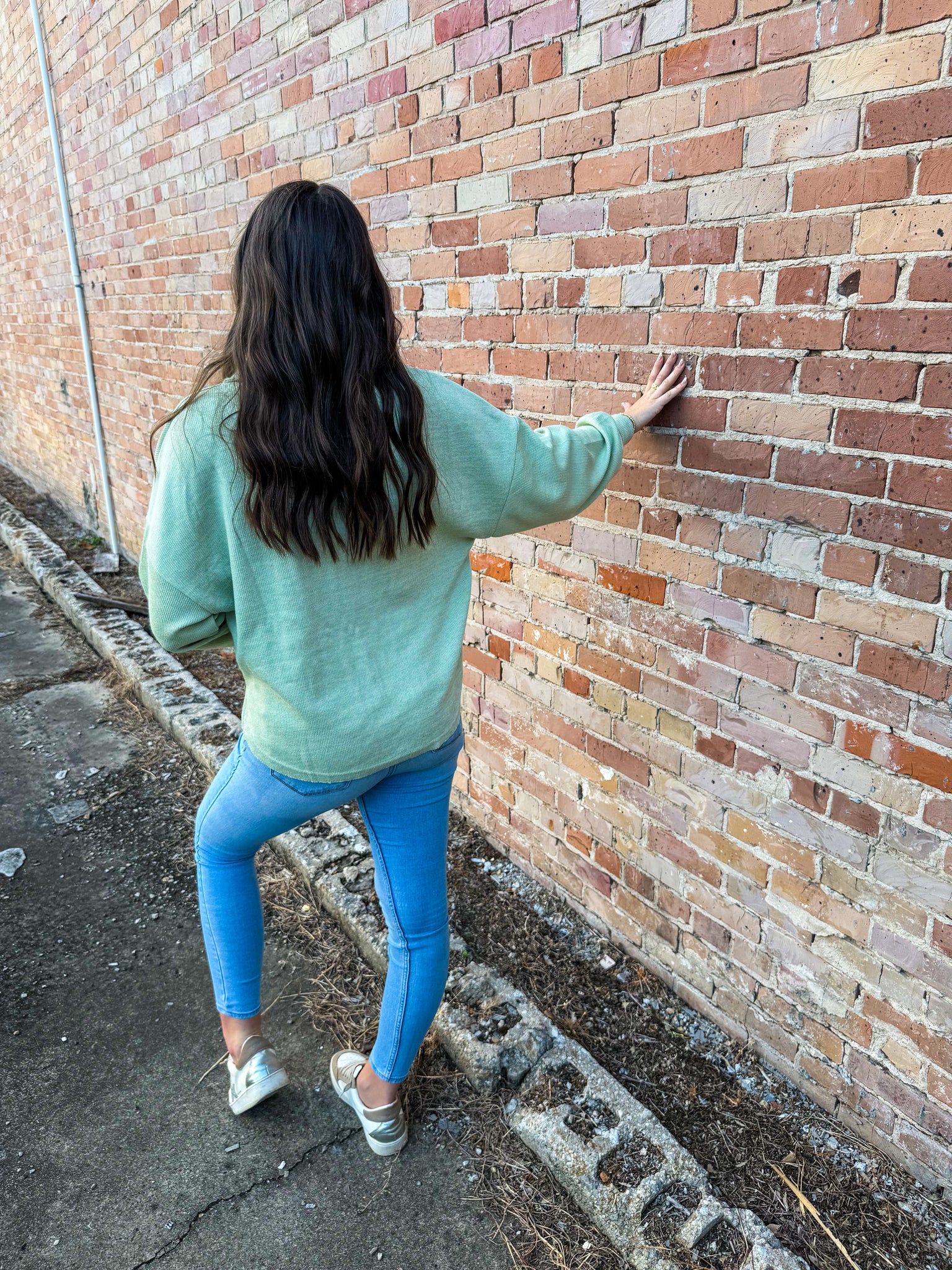 Sage Luxe Long Sleeve