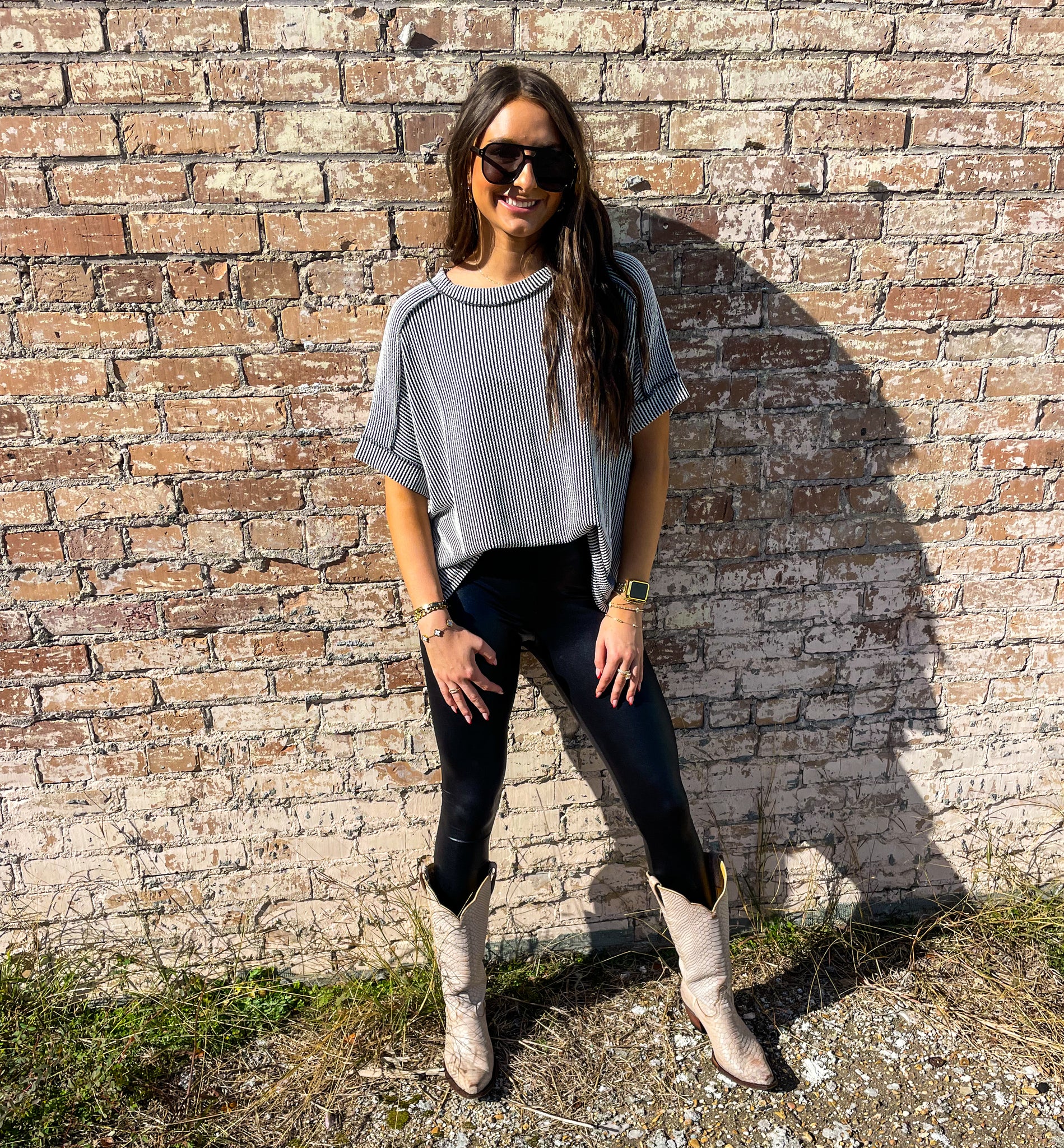 Lavish Ribbed Top