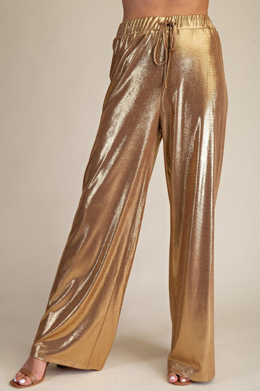 Gold Luxe Pants