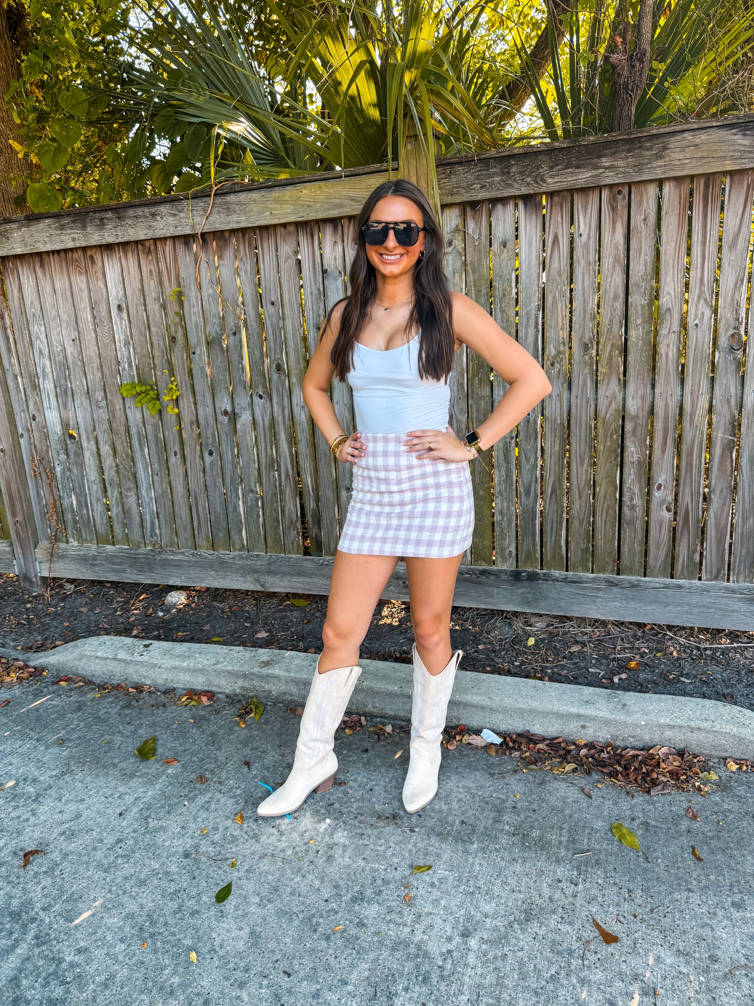 Mauve Melody Skirt