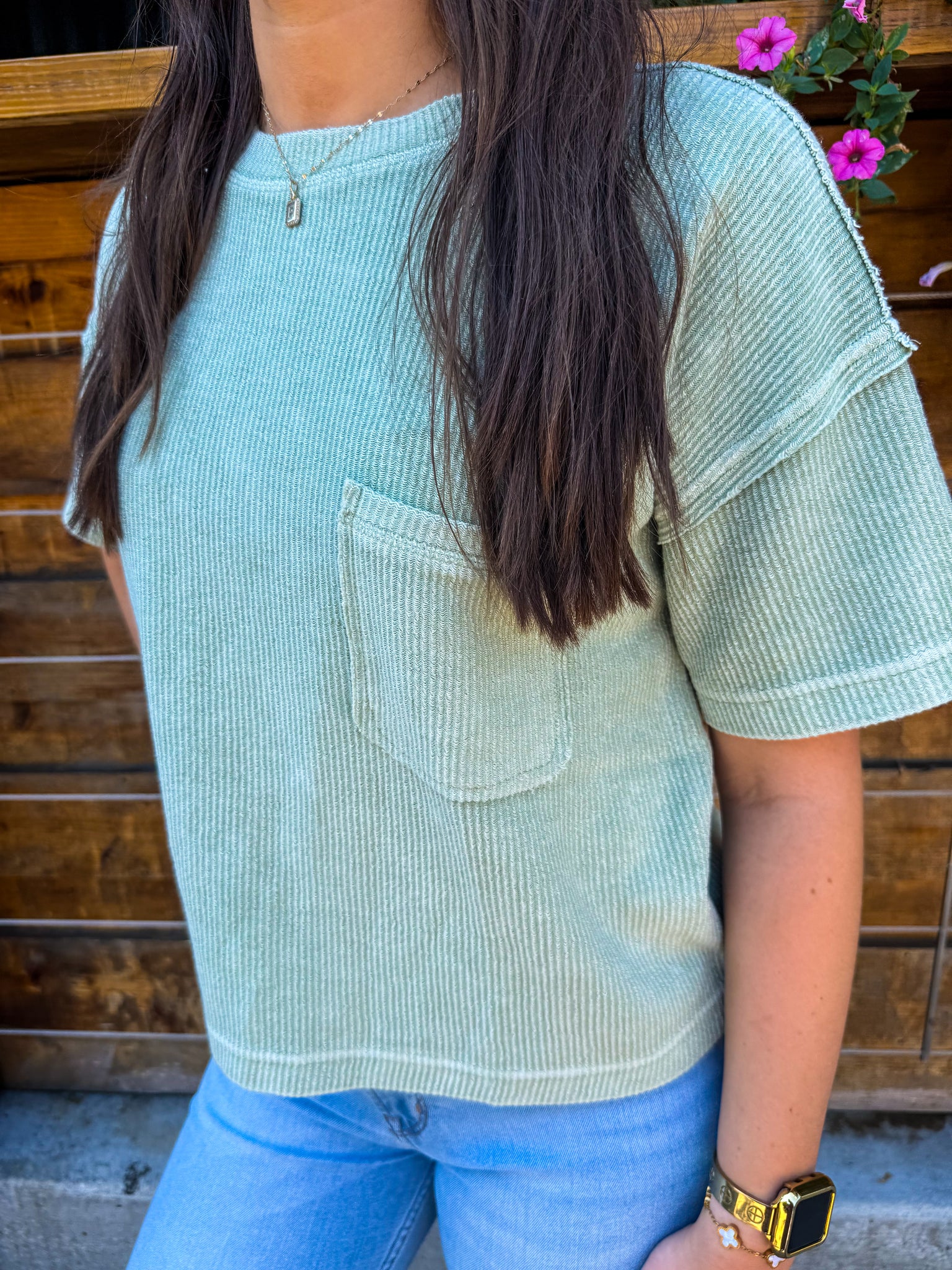 Sage Serenity Top