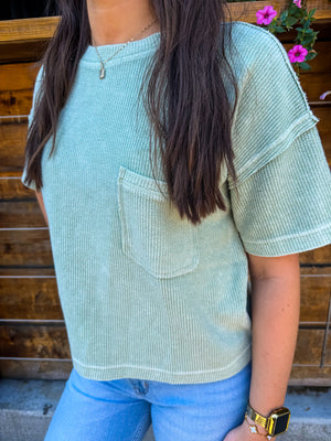 Sage Serenity Top