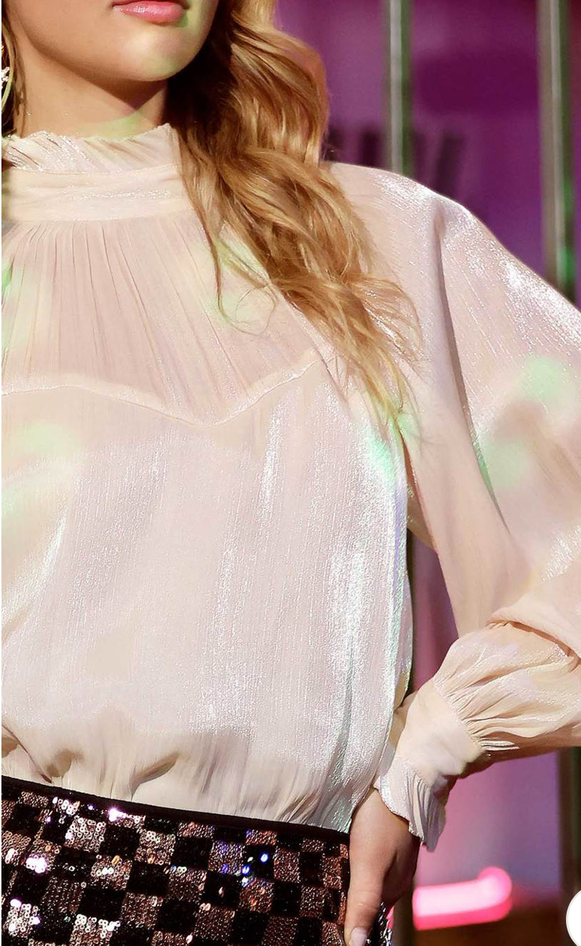 Champagne Toast Blouse
