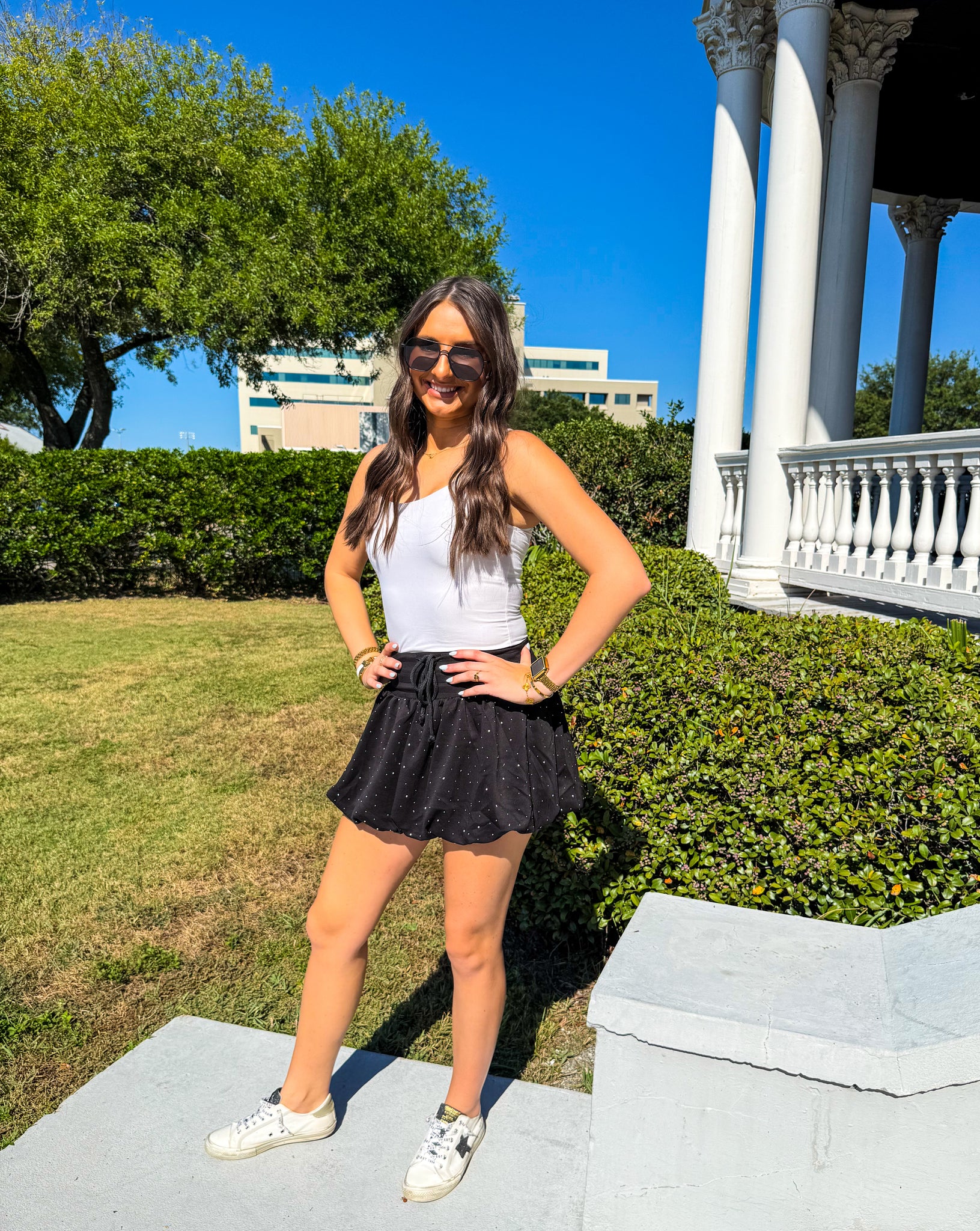 Bedazzled Bubble Skirt