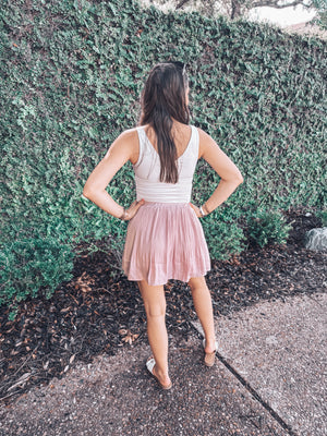 Blush Drift Skort