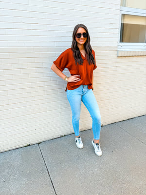 Saffron Dusk Blouse
