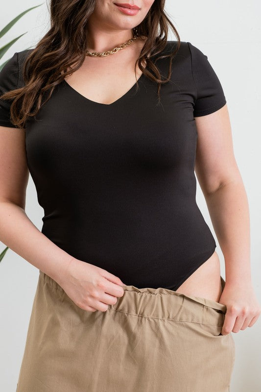 Double Lined Bodysuit (Curvy)