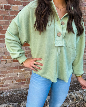 Sage Luxe Long Sleeve