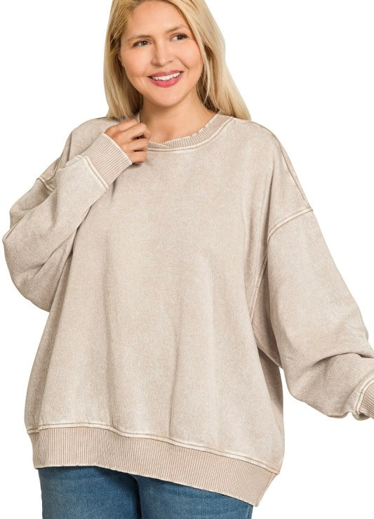 Mocha Sweater (Curvy)