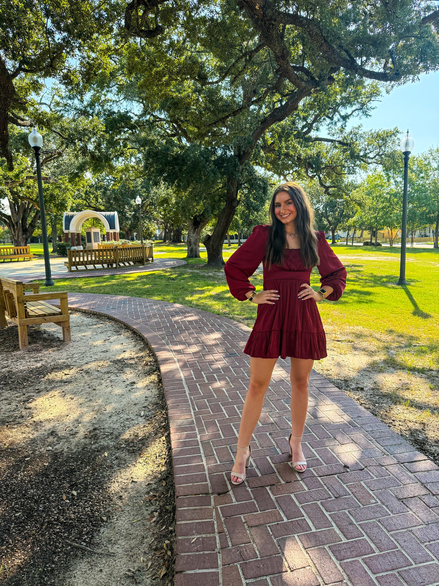 Cabernet Charm Dress