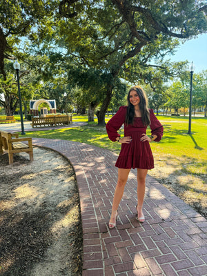 Cabernet Charm Dress