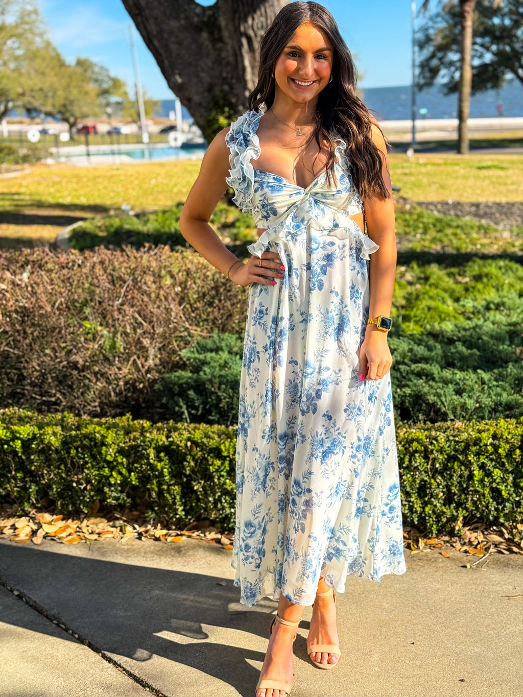 Blue Breeze Dress (large left)
