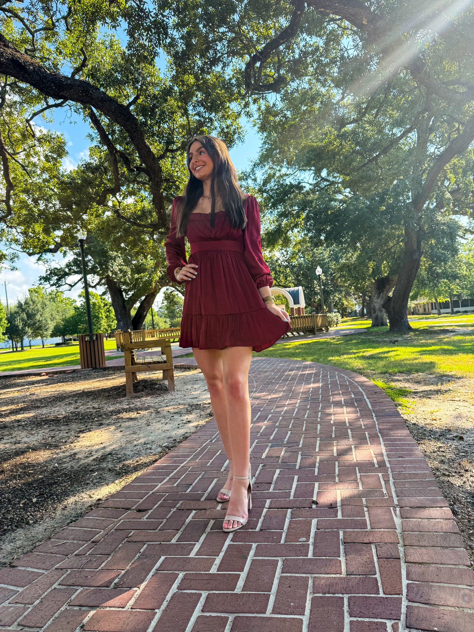 Cabernet Charm Dress