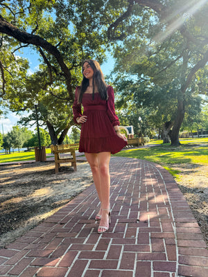 Cabernet Charm Dress