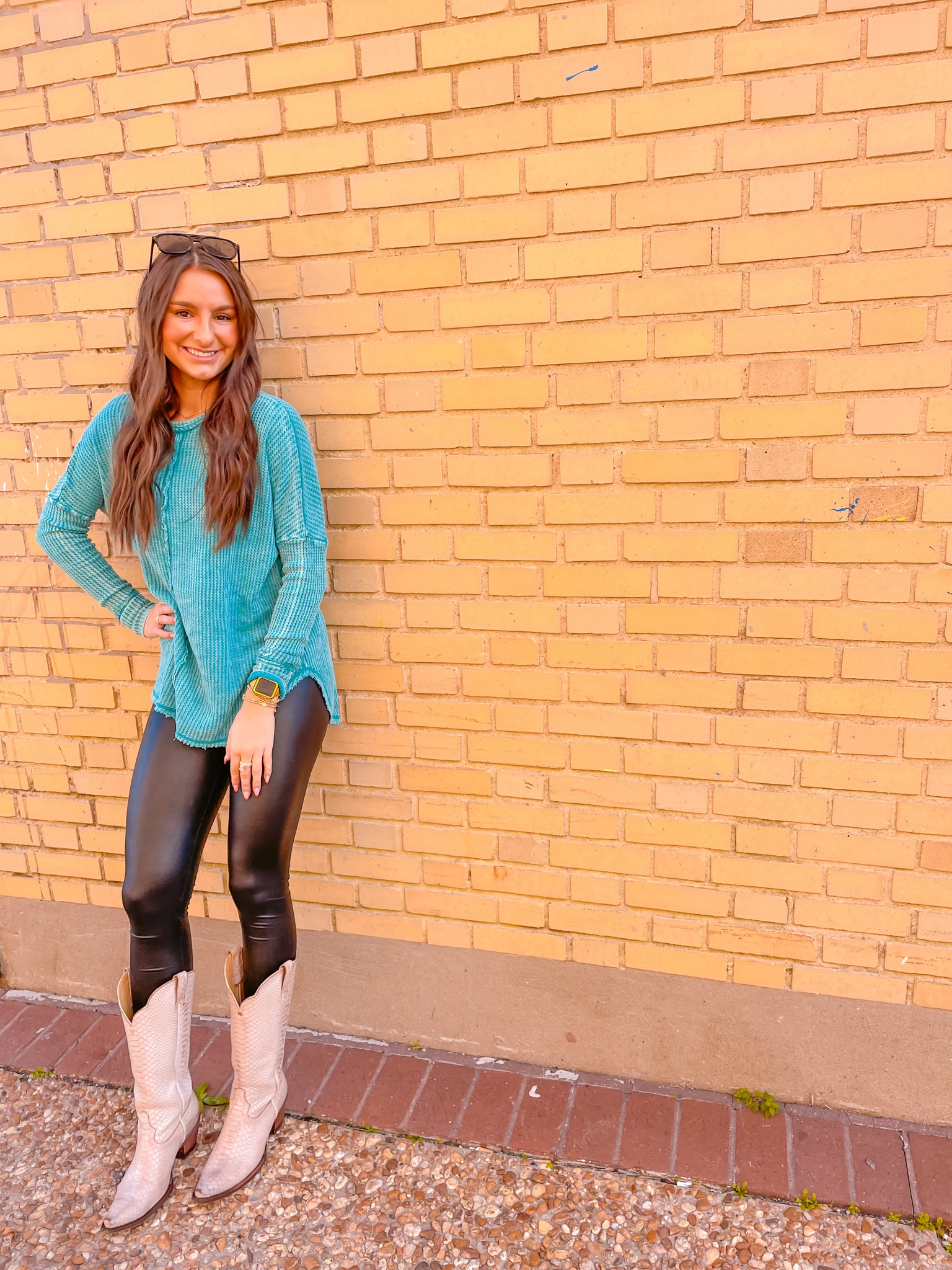 Teal Long Sleeve