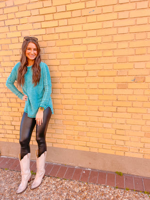 Teal Long Sleeve