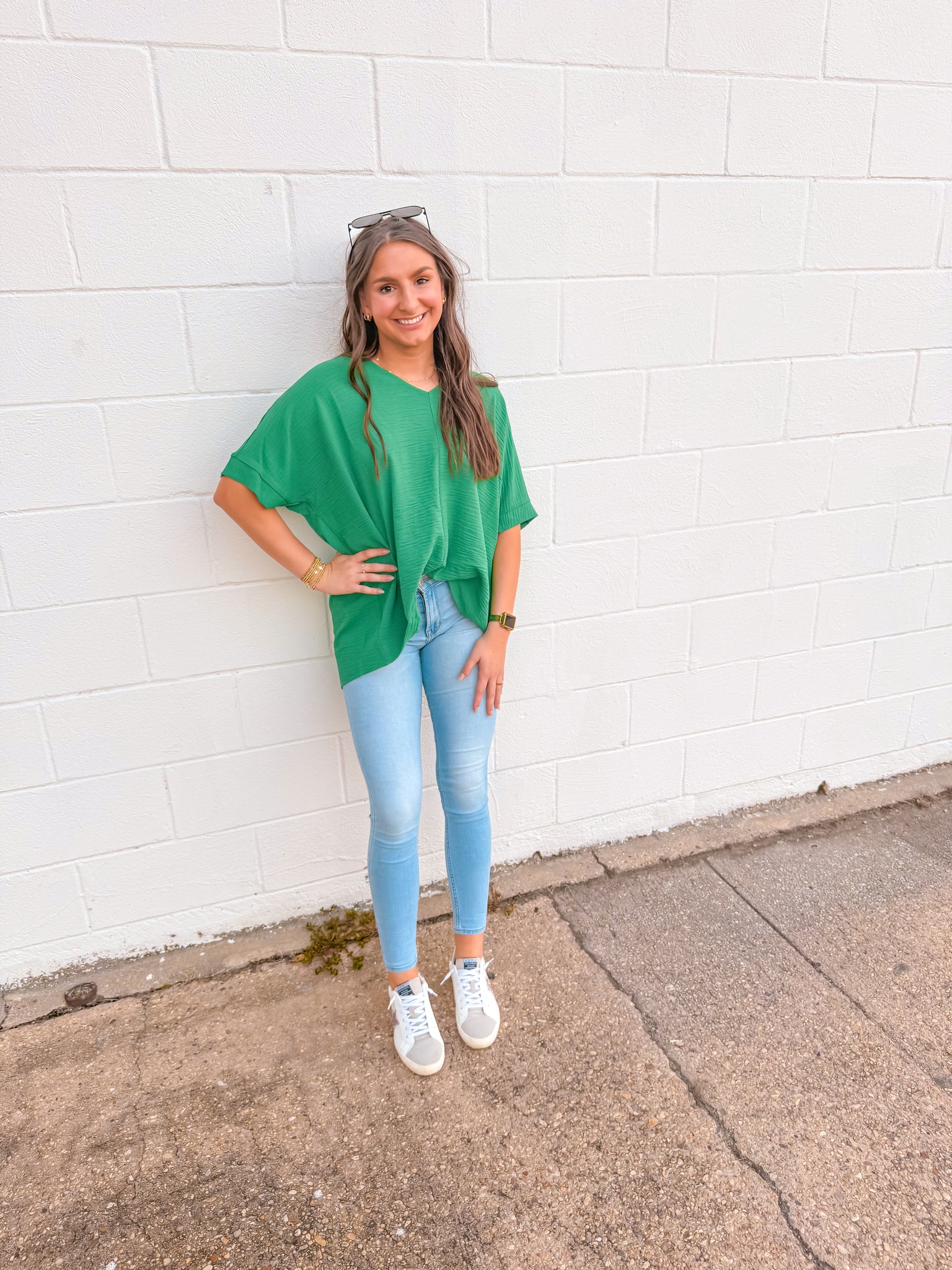 Emerald Blouse