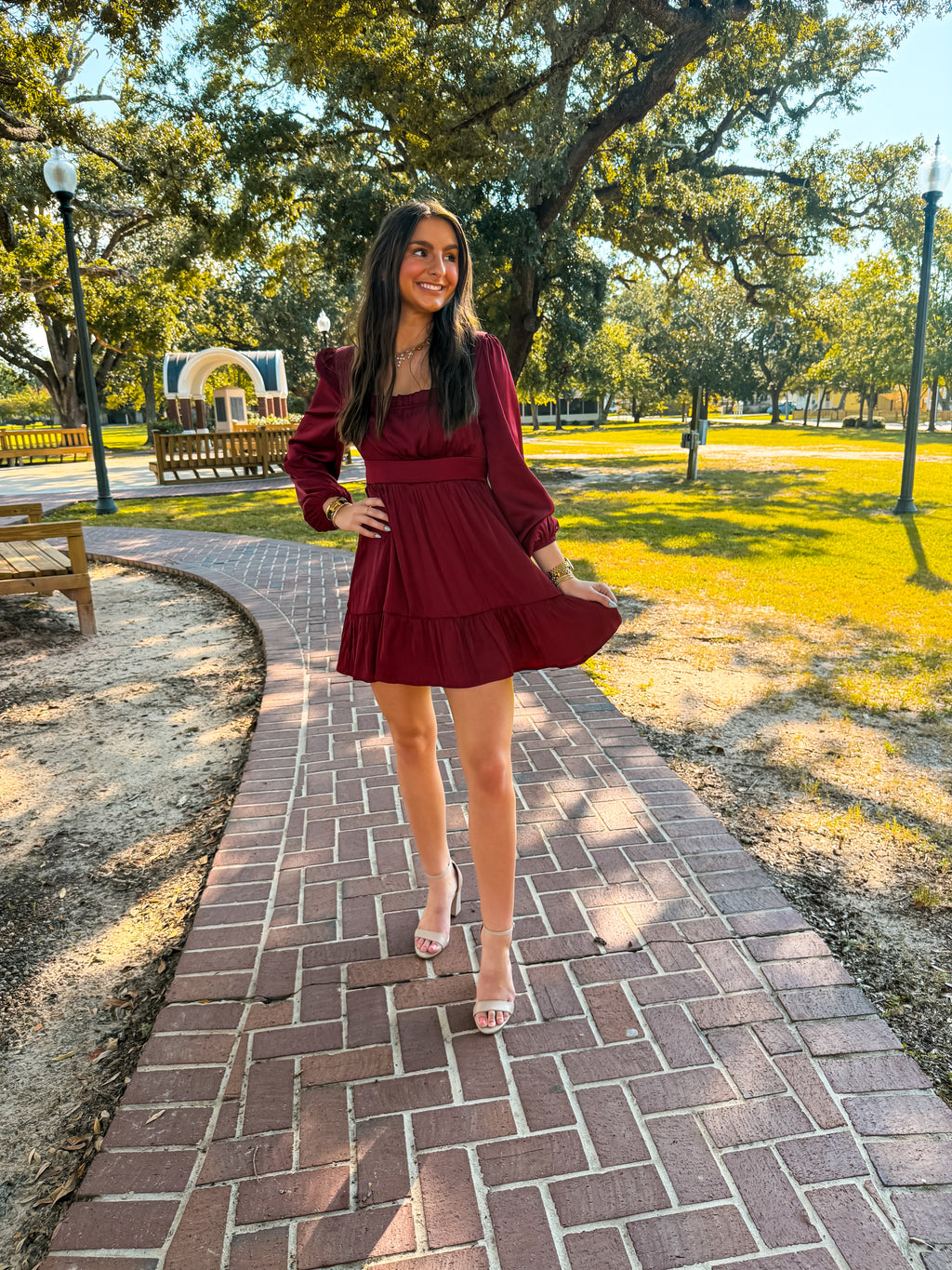 Cabernet Charm Dress