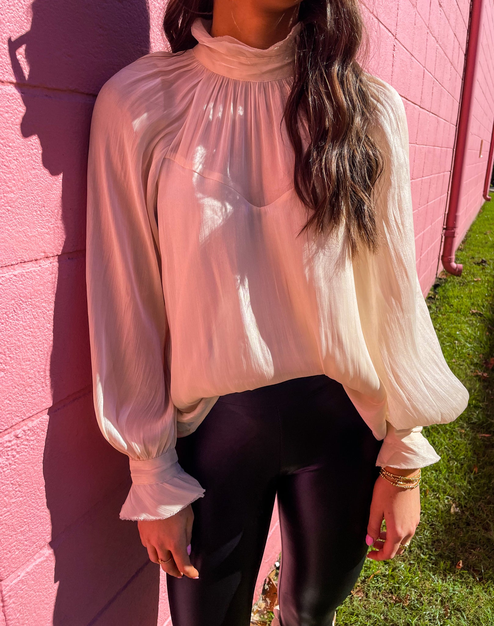 Champagne Toast Blouse