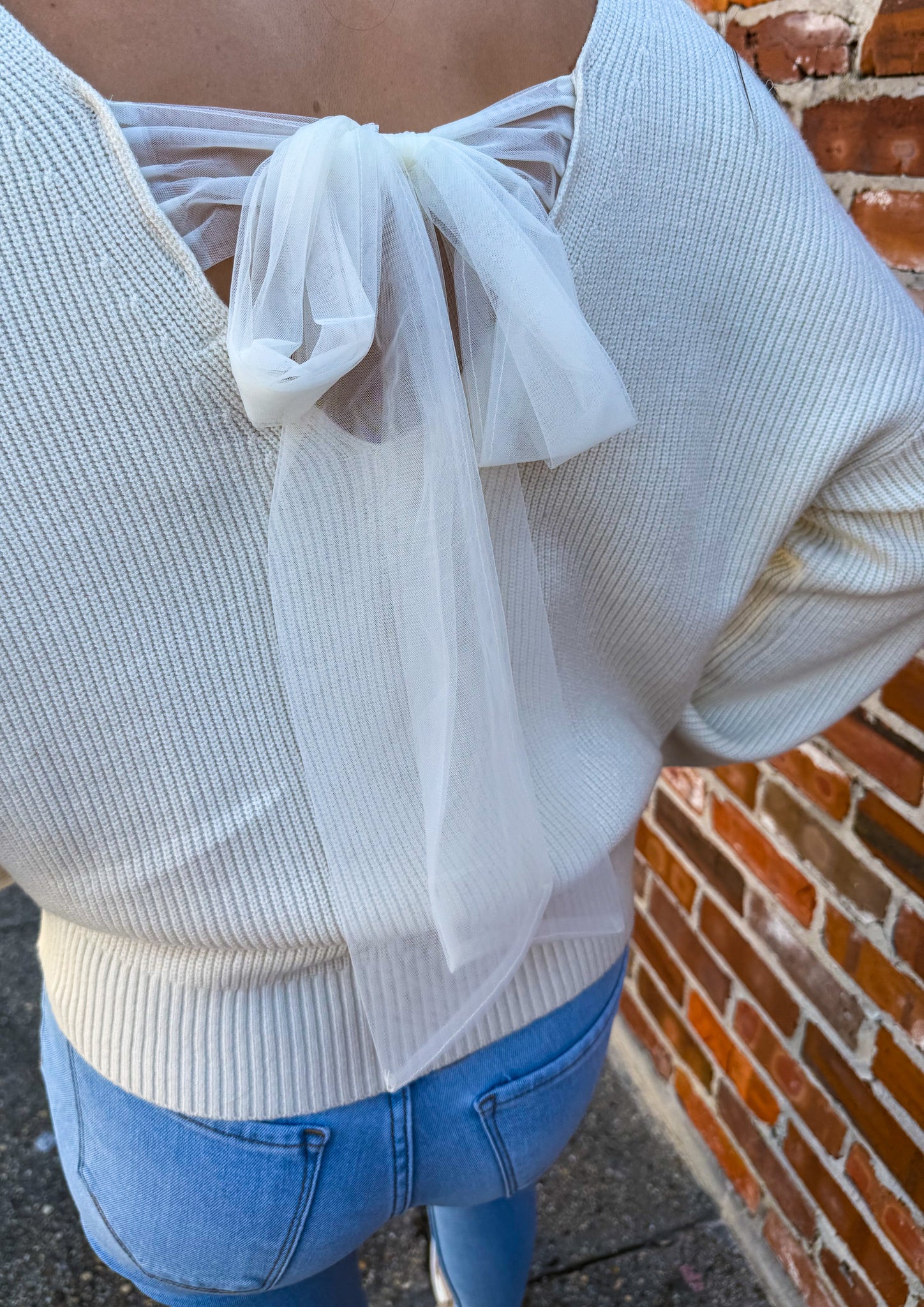 Ivory Grace Sweater