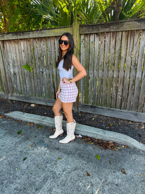 Mauve Melody Skirt