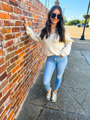 Ivory Grace Sweater