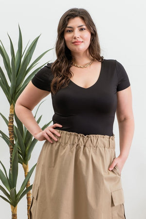 Double Lined Bodysuit (Curvy)