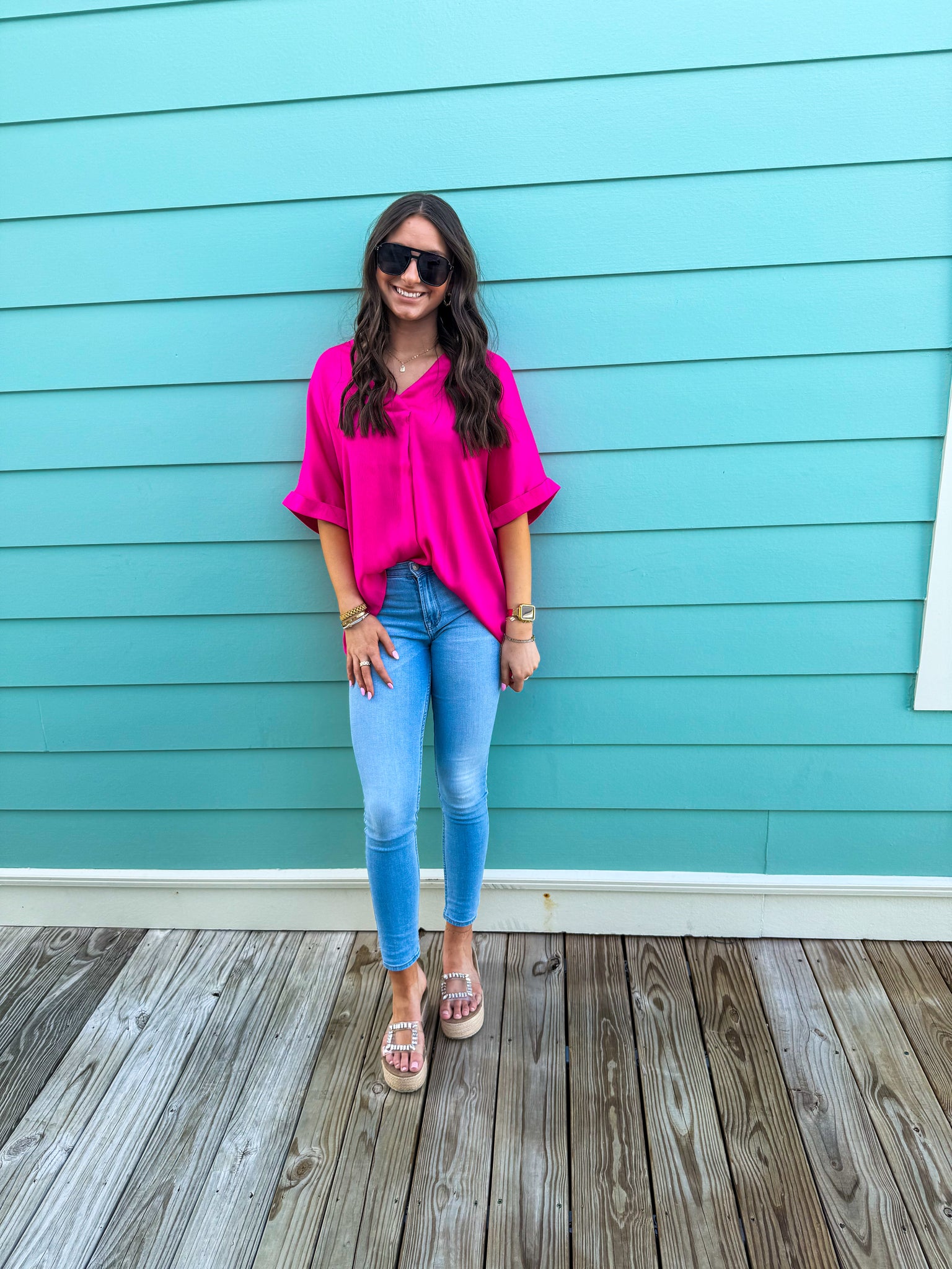 Pink Blouse