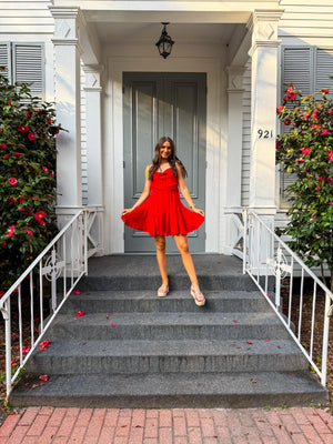Radiant Red Dress