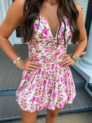 Floral bubble Dress
