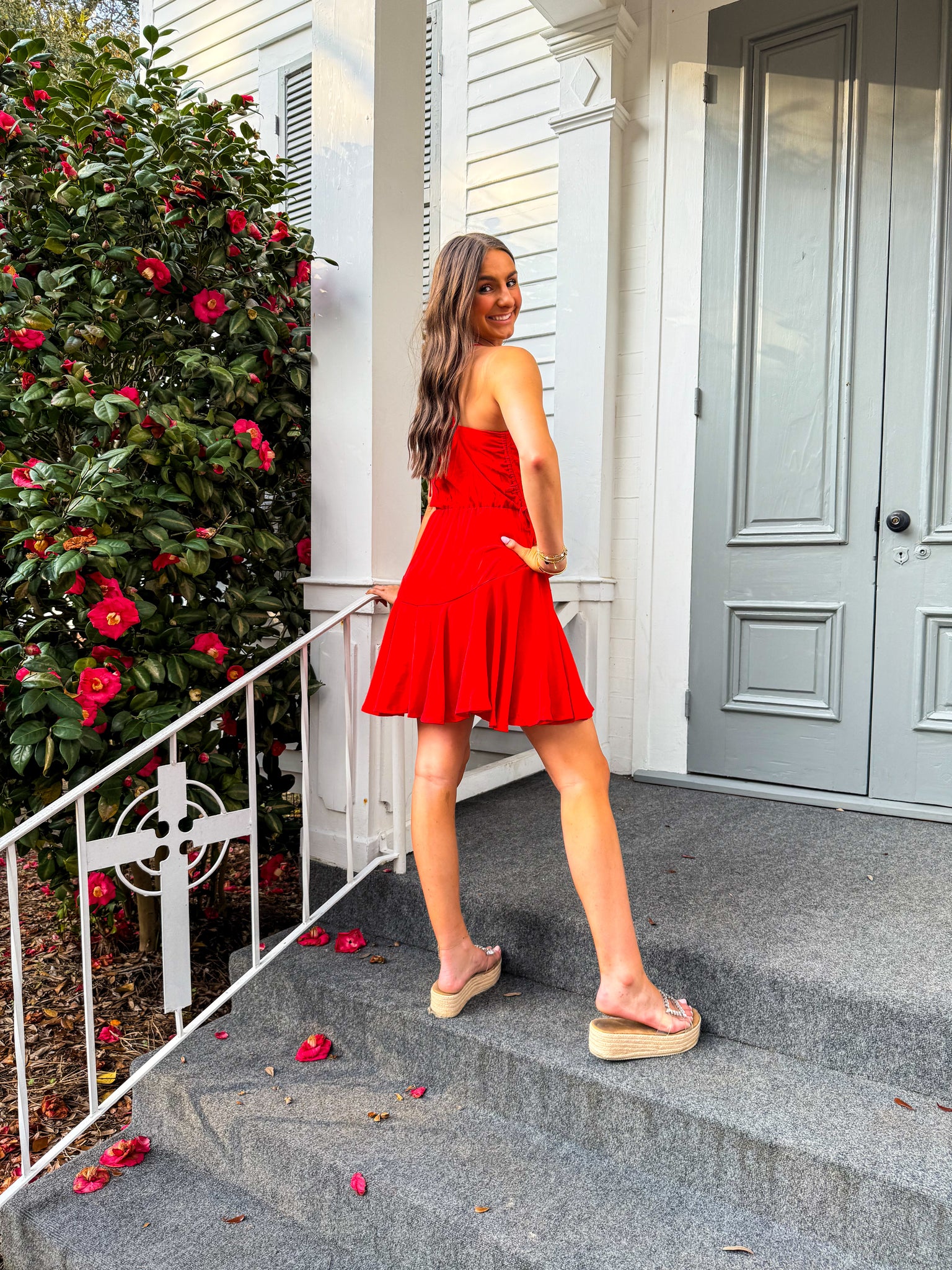 Radiant Red Dress