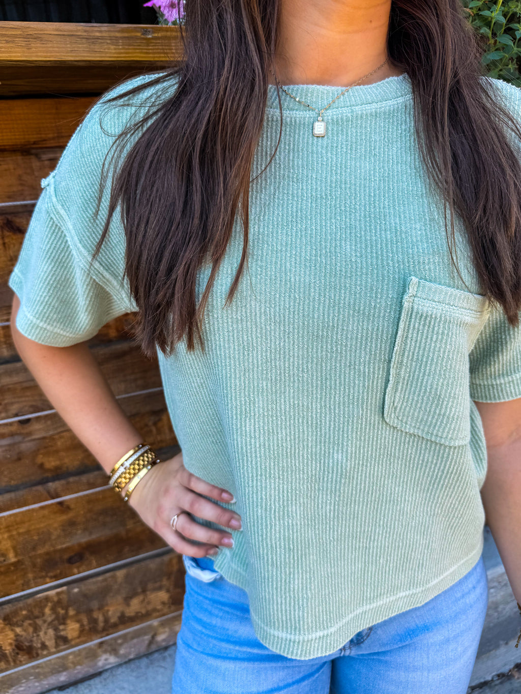 Sage Serenity Top