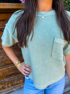 Sage Serenity Top