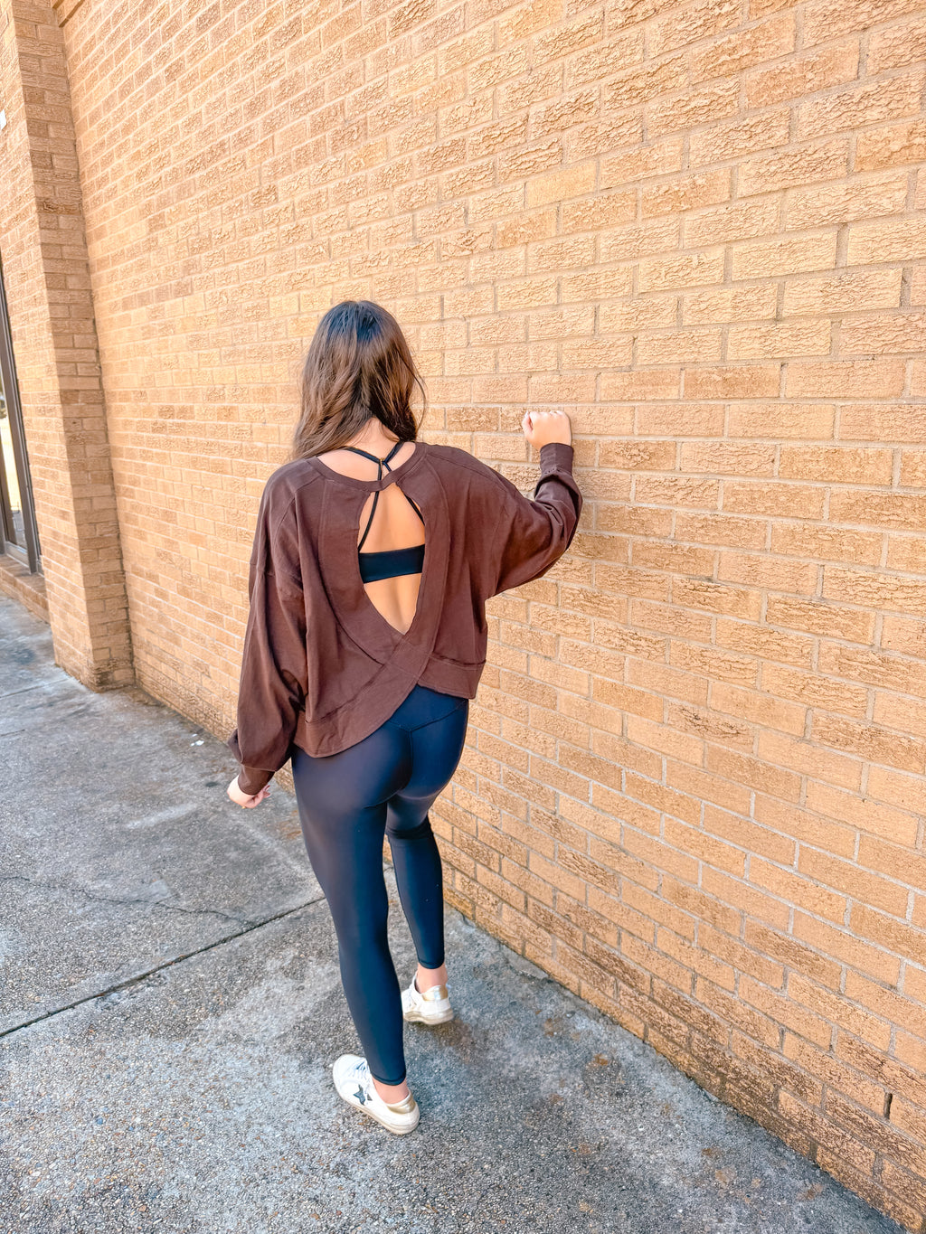 Open Back Long Sleeve