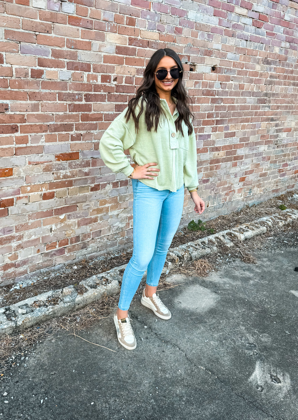 Sage Luxe Long Sleeve