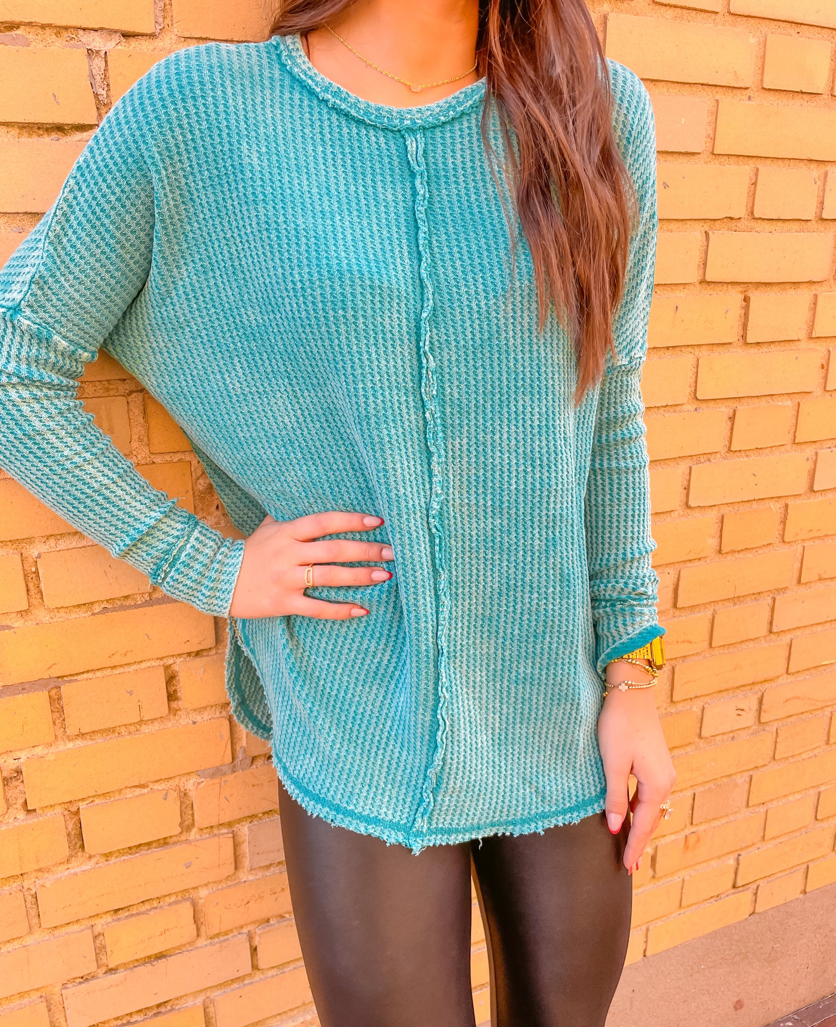 Teal Long Sleeve