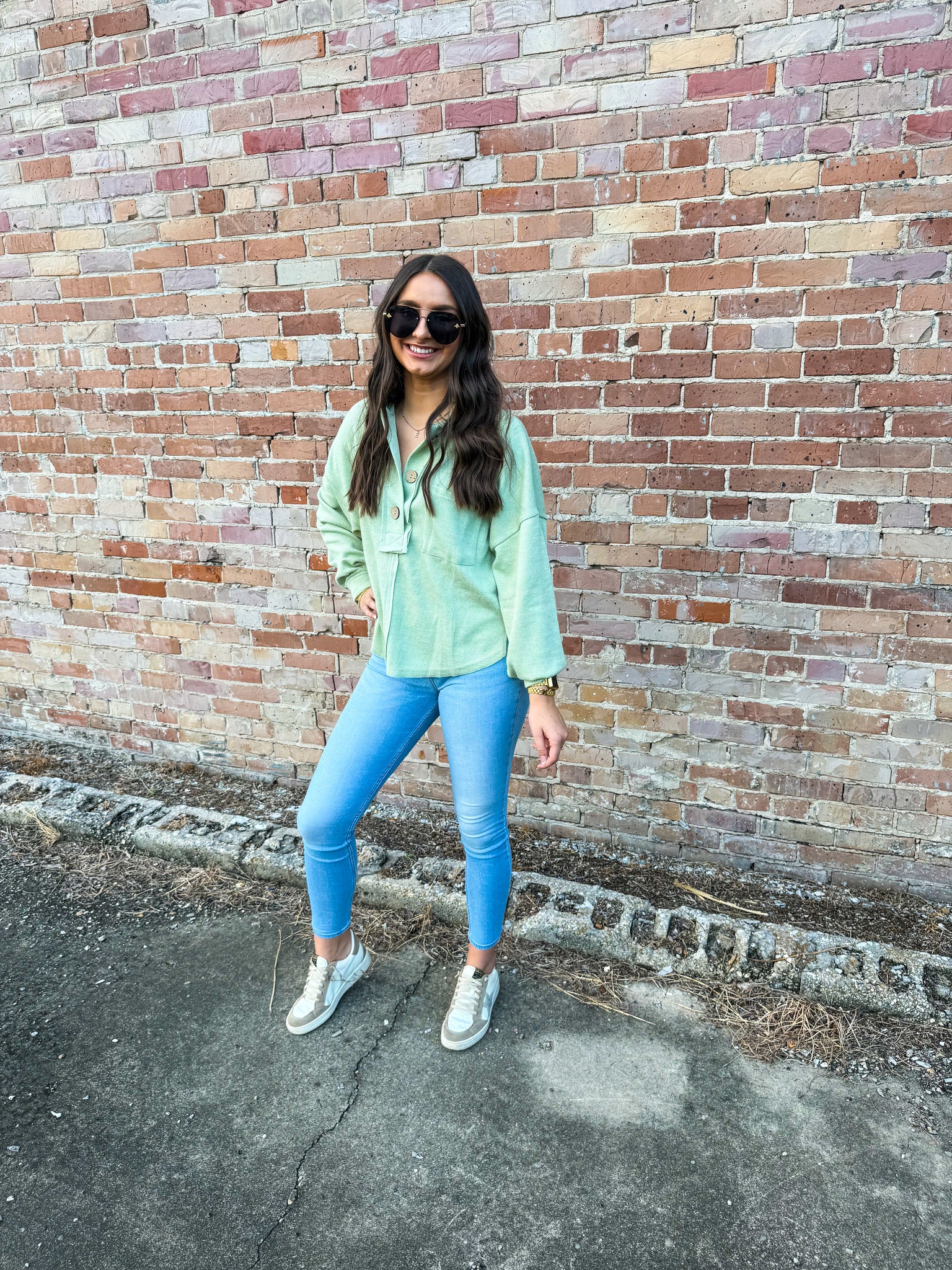 Sage Luxe Long Sleeve