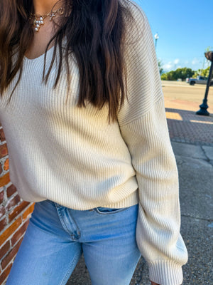 Ivory Grace Sweater