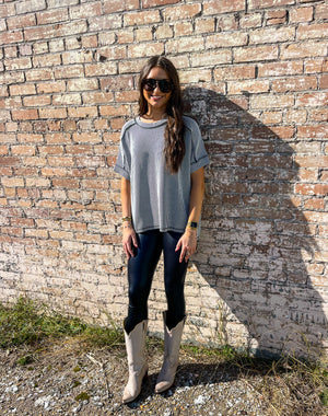 Lavish Ribbed Top