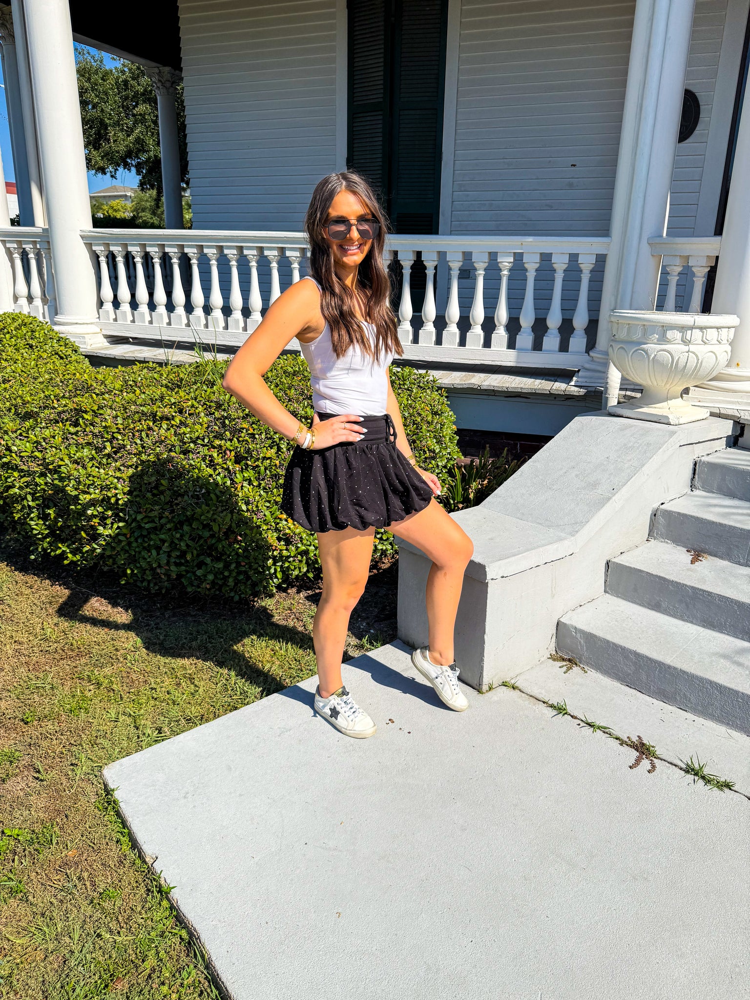 Bedazzled Bubble Skirt