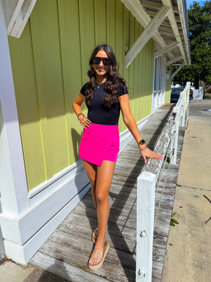 Hot Pink Skort