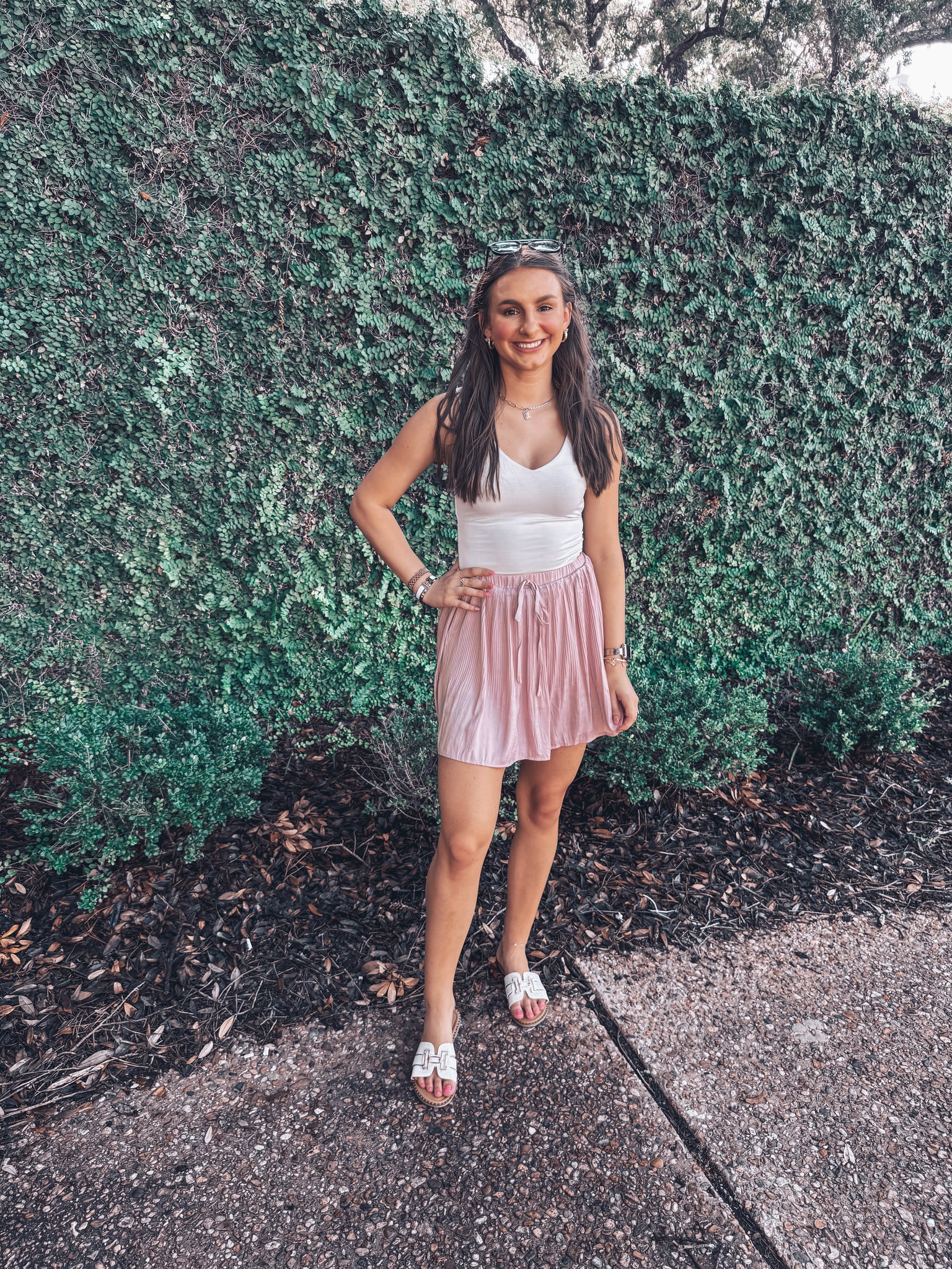 Blush Drift Skort