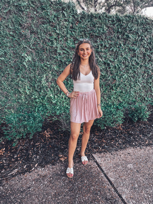 Blush Drift Skort