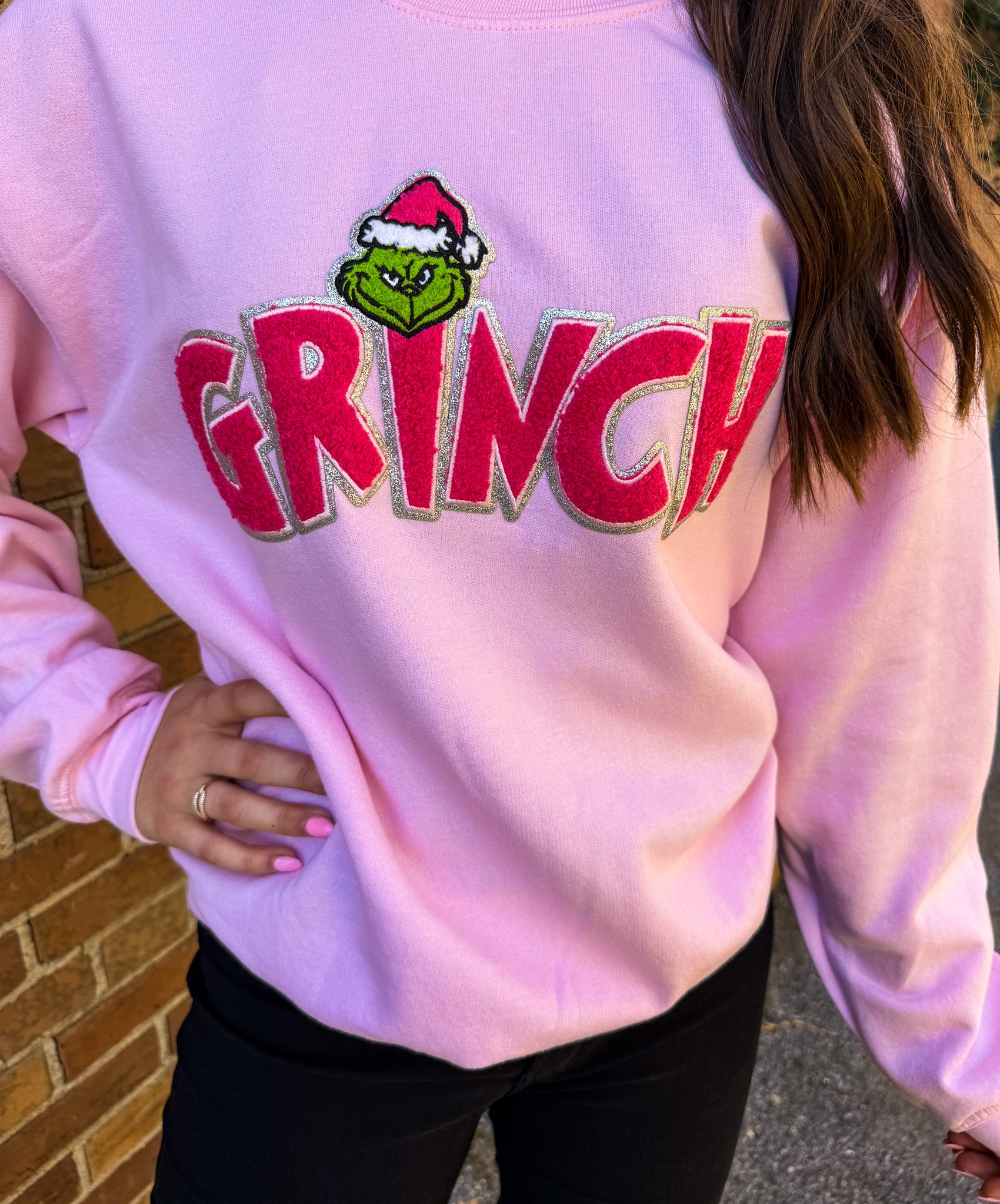 Grinch Sweater (Medium Left)