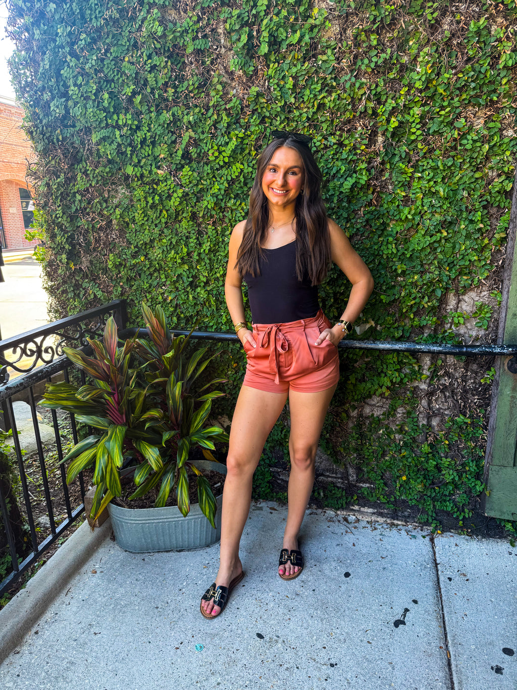 Autumn Satin Shorts