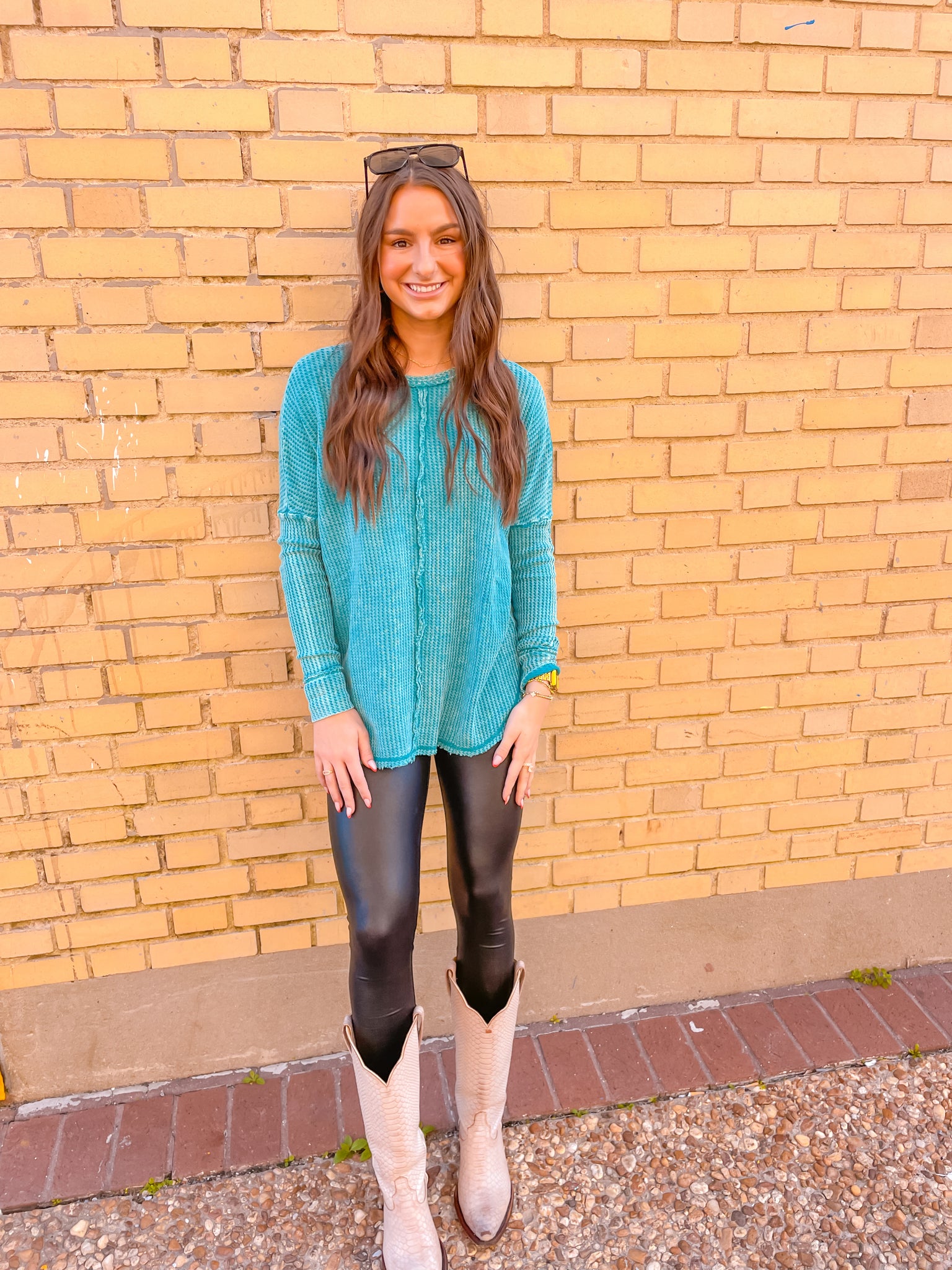 Teal Long Sleeve